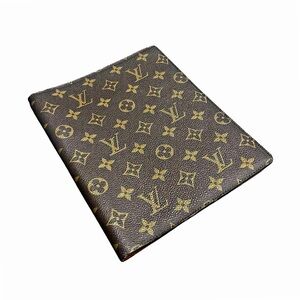 Authentic Louis Vuitton Monogram Large Notebook Cover